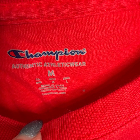 Champion‎ Cincinnati Bearcats T Shirt Mens Medium Red College NCAA Tee - Picture 3 of 3